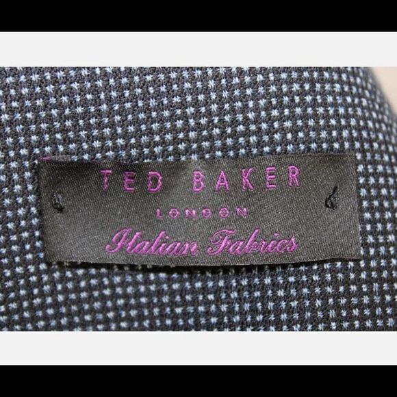 Ted Baker Endurance Blazer Men 40L Wool Suit Jacket Sport Coat - Picture 7 of 9